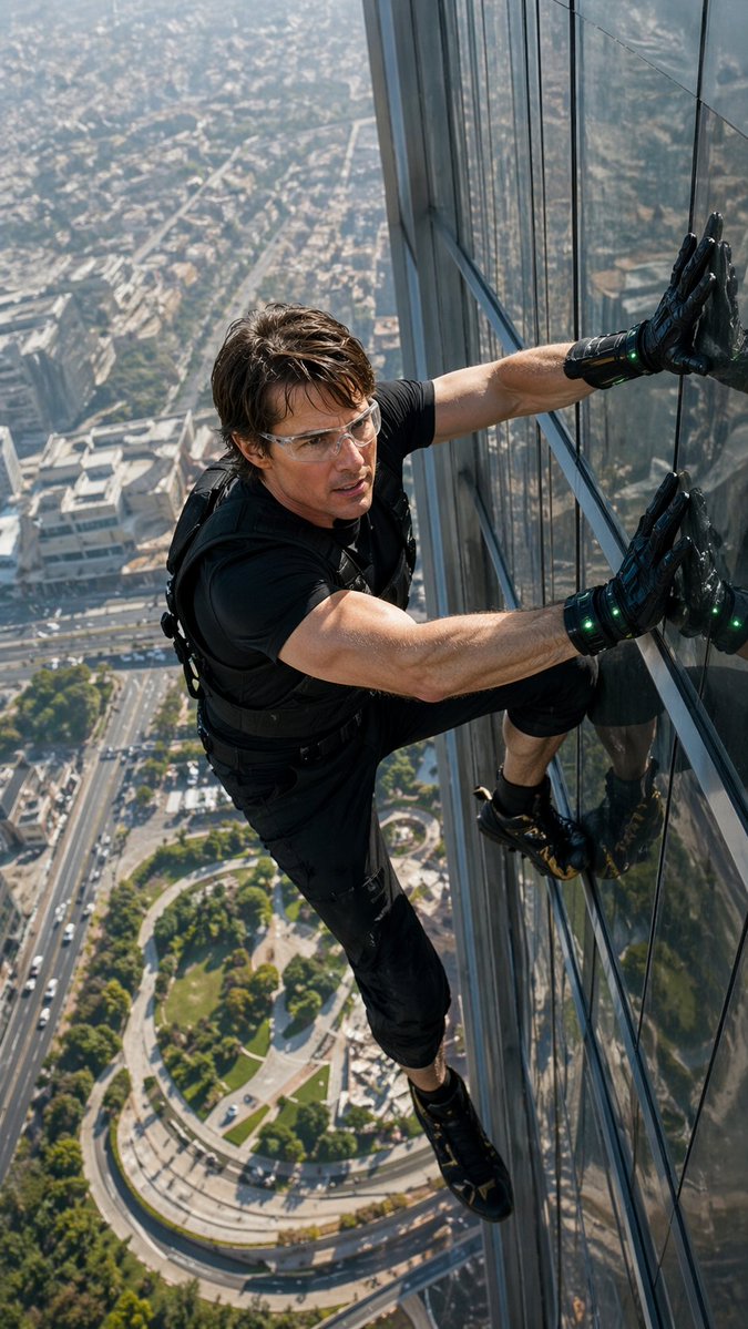 ultra-realistic IMAX-grade cinematic action shot, extreme high-angle p