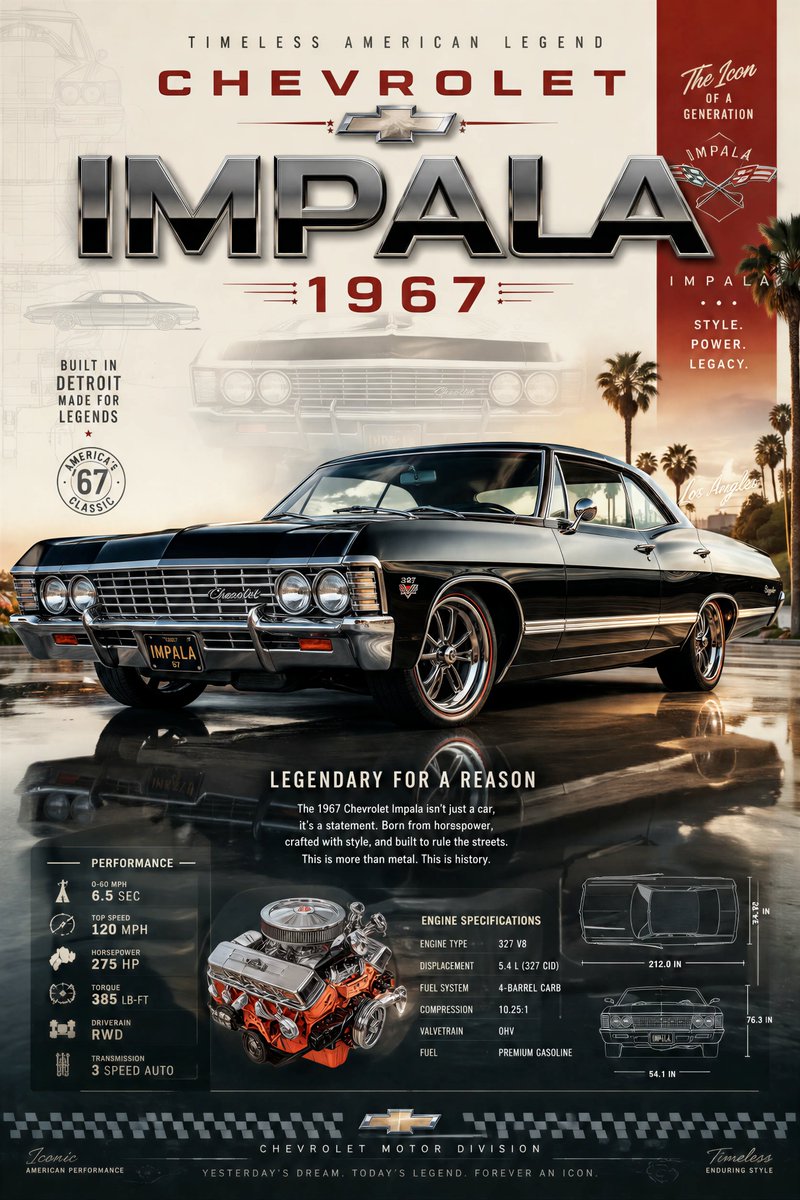 Create an epic premium automotive poster of [CAR MODEL]. Place the c