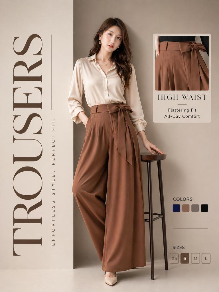 Luxury fashion advertisement poster, ultra-premium editorial style (Gu