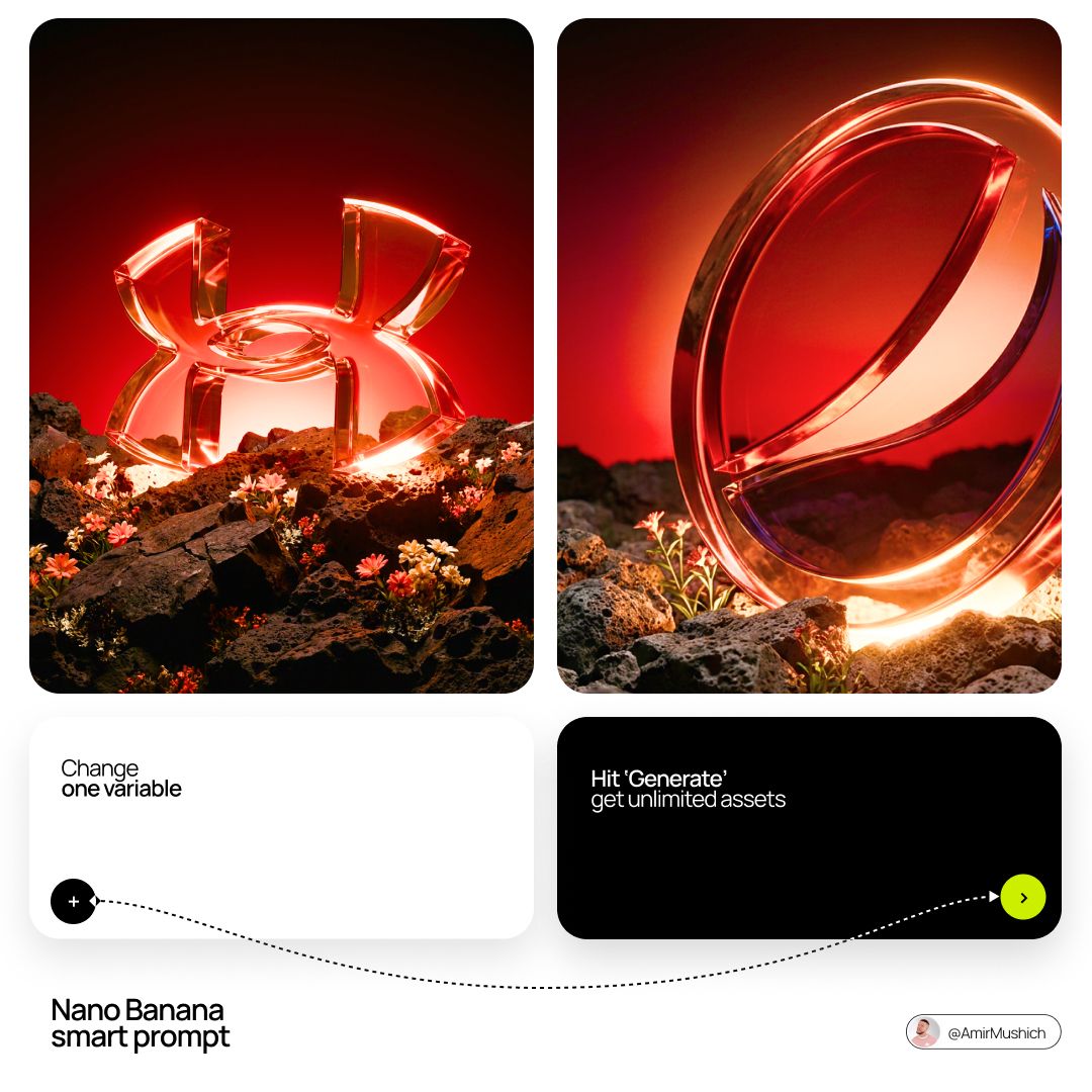 [BRAND NAME] Act as a CGI Art Director and Environment Photographer c