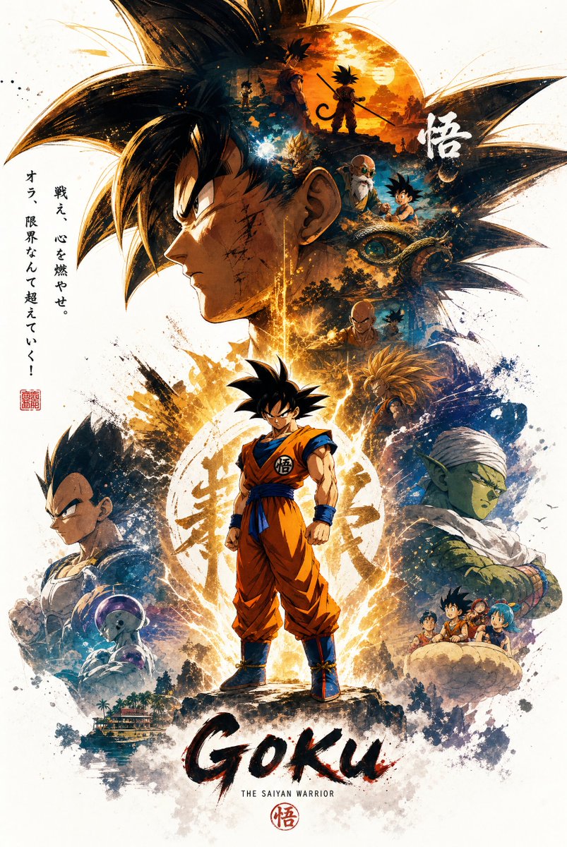 Create a propaganda poster themed around the character “BLANKA” with a