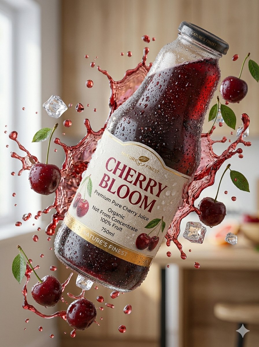 Create an ultra-realistic 3D commercial-style product shot of a premiu