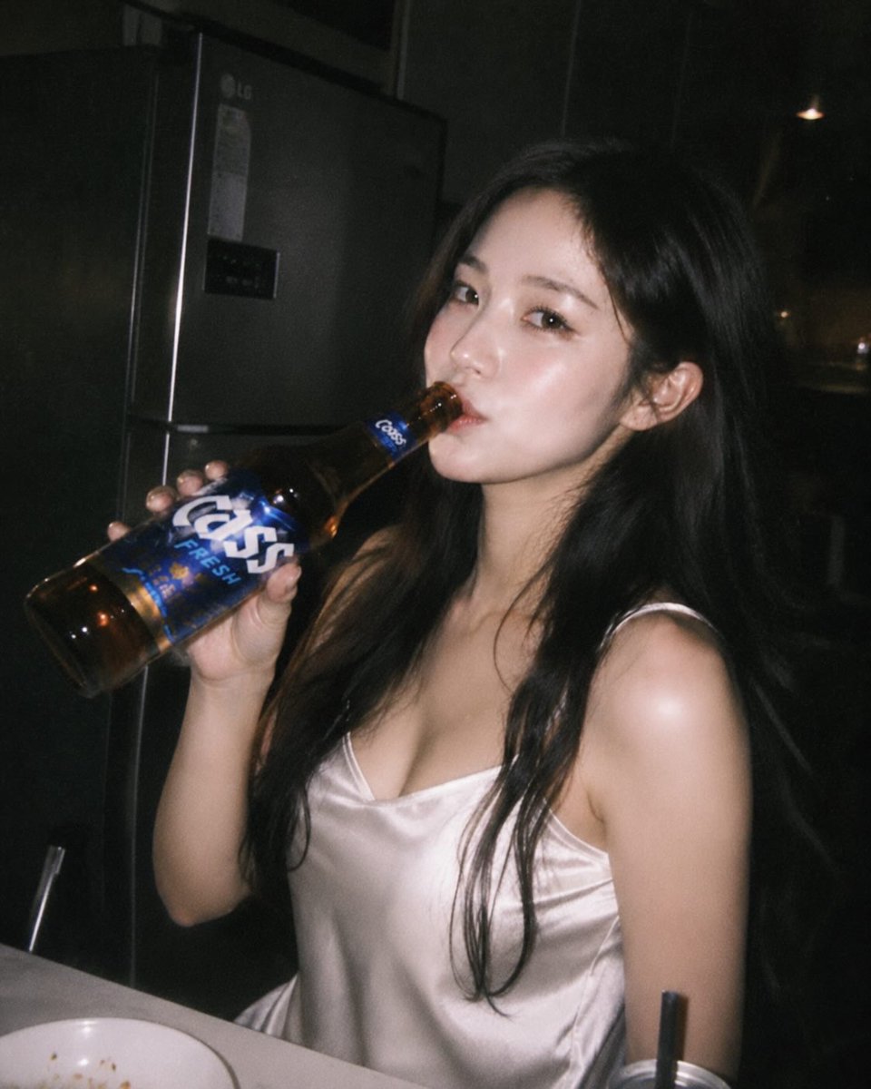 Ultra-realistic candid night photography of a beautiful East Asian wom