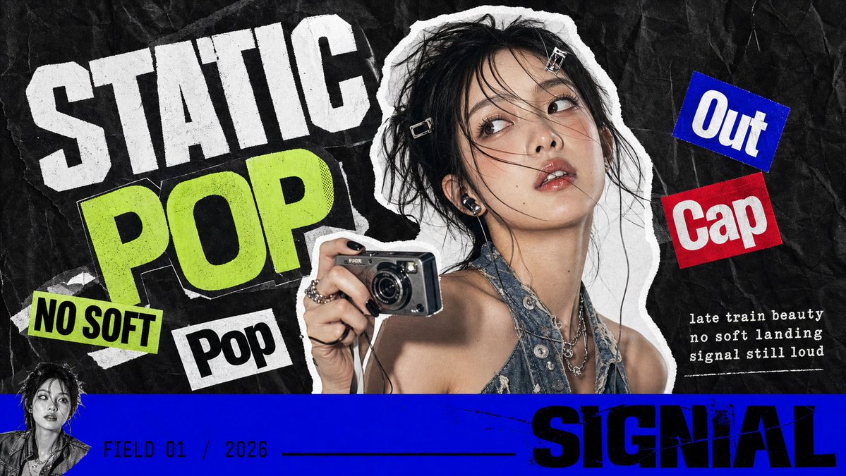 Create a 9:16 K-pop apocalypse ransom zine poster featuring [SUBJECT]