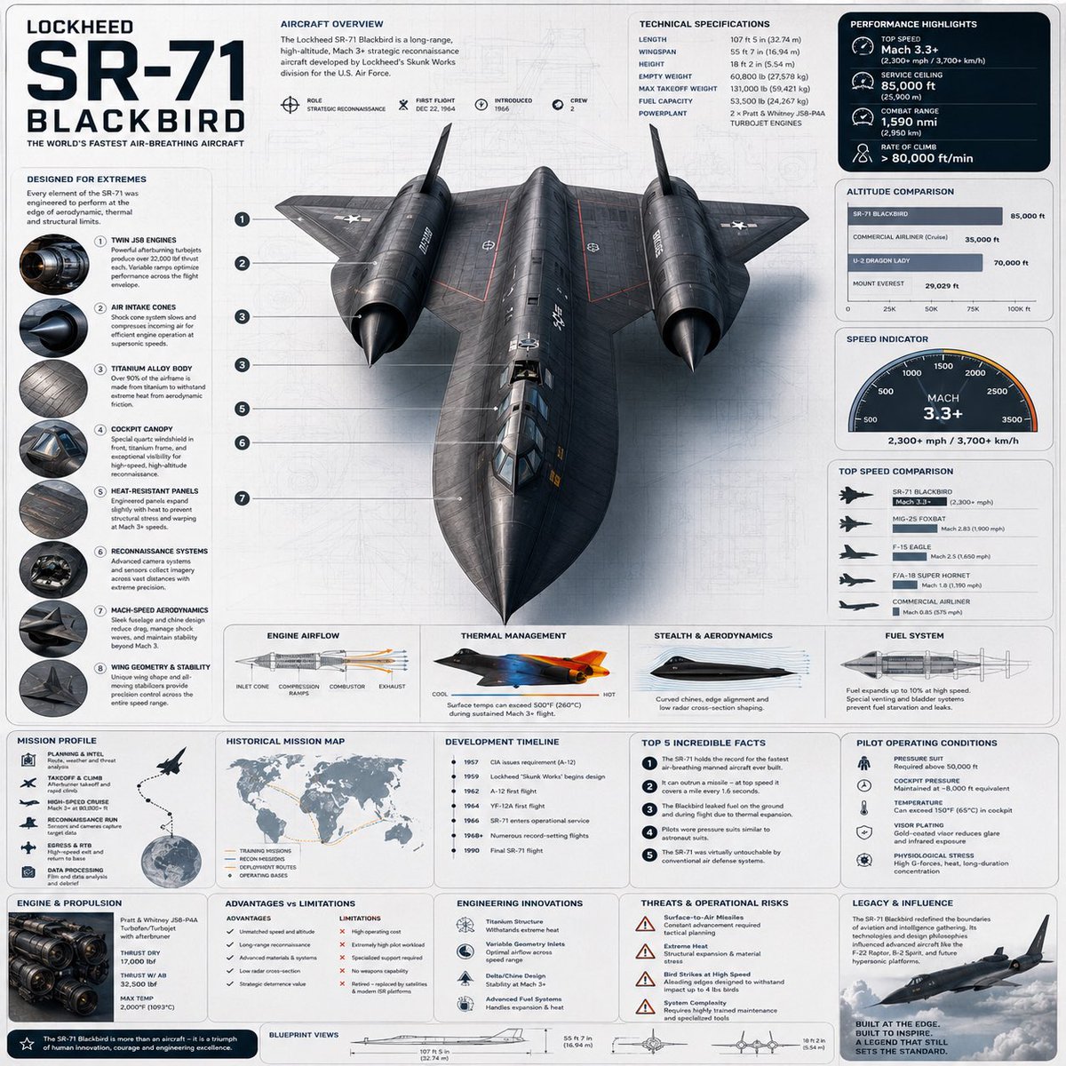 Create a premium square “reference-style aviation infographic” centere