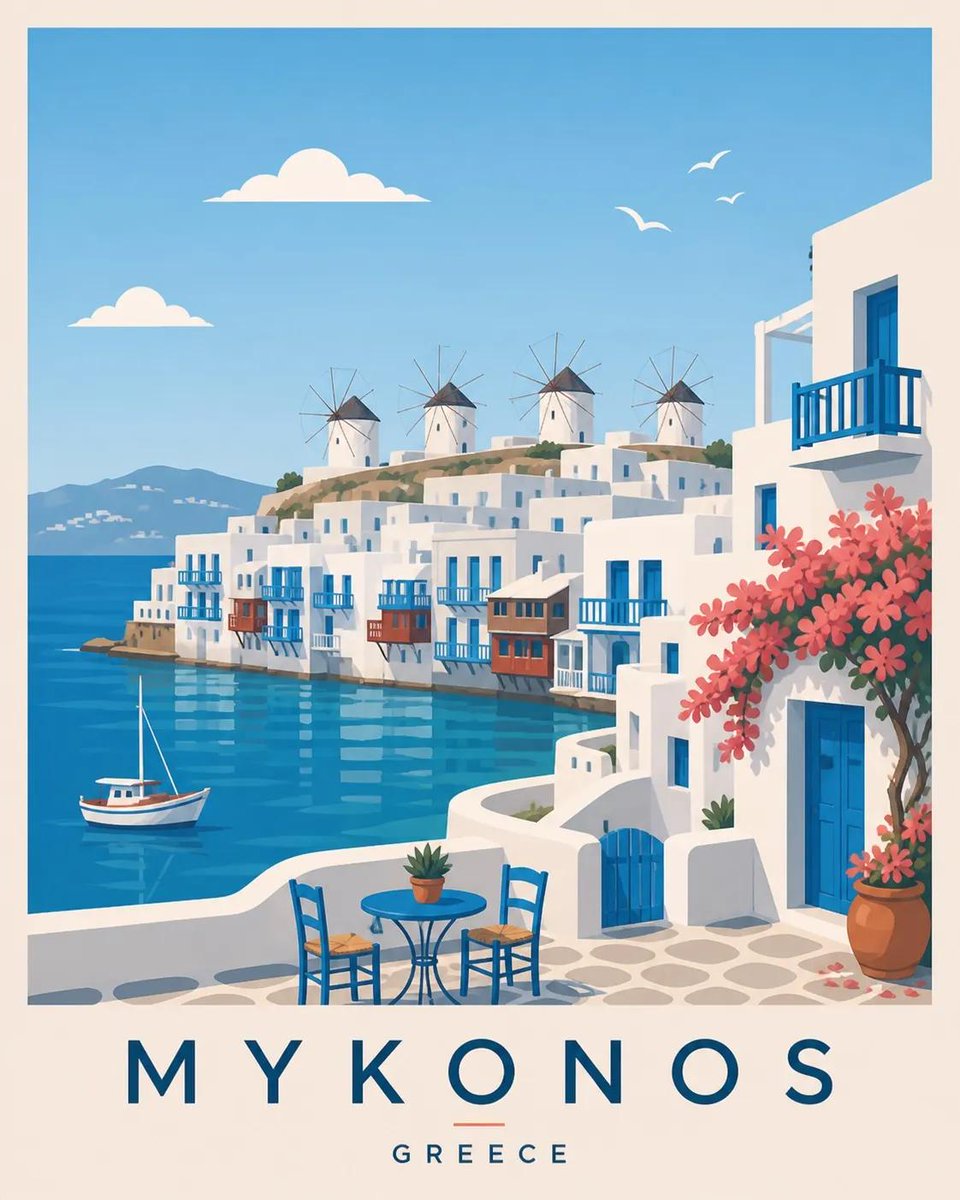 Create a premium editorial travel poster illustration of [DESTINATION]