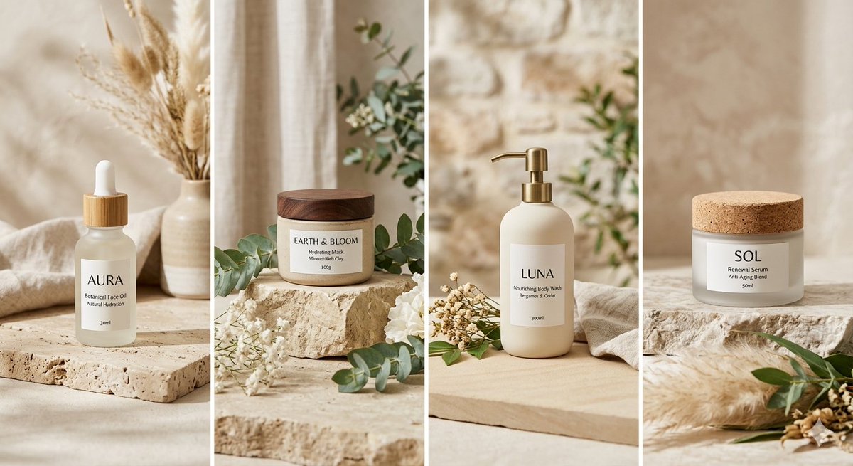 A professional prompt for generating realistic, elegant product photog