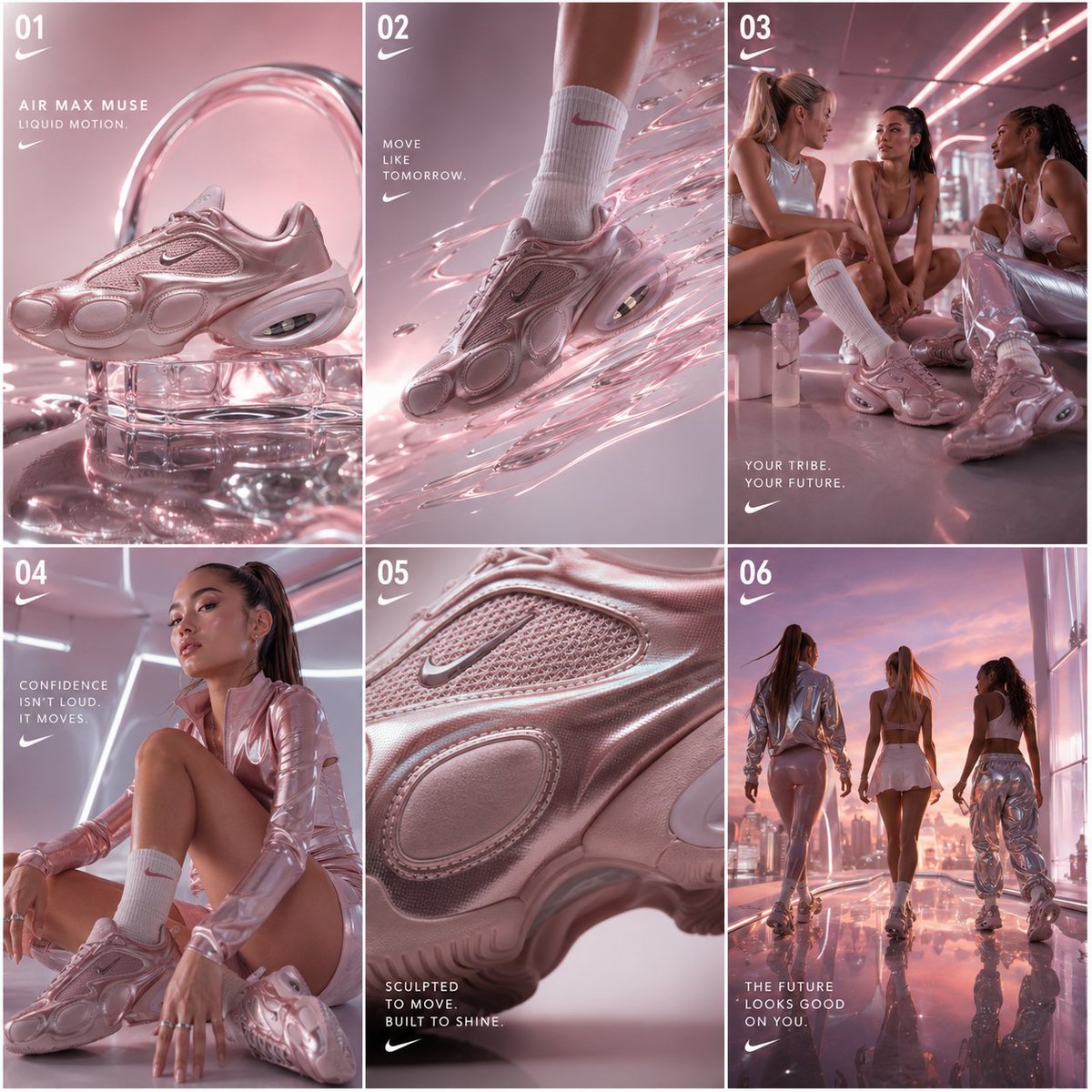 NIKE AIR MAX MUSE “LIQUID CHROME FEMININITY” ULTRA PREMIUM MASTER JU