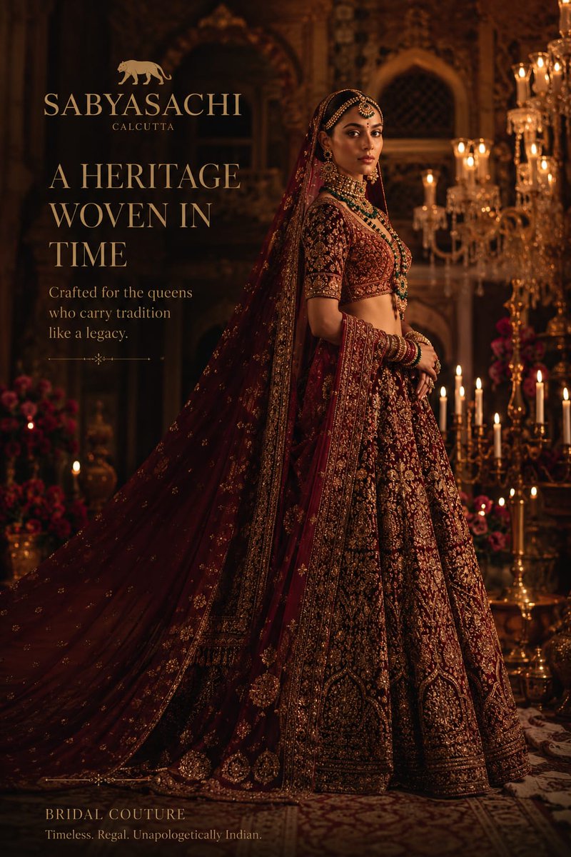 Luxury haute couture bridal fashion campaign inspired by elite Vogue,