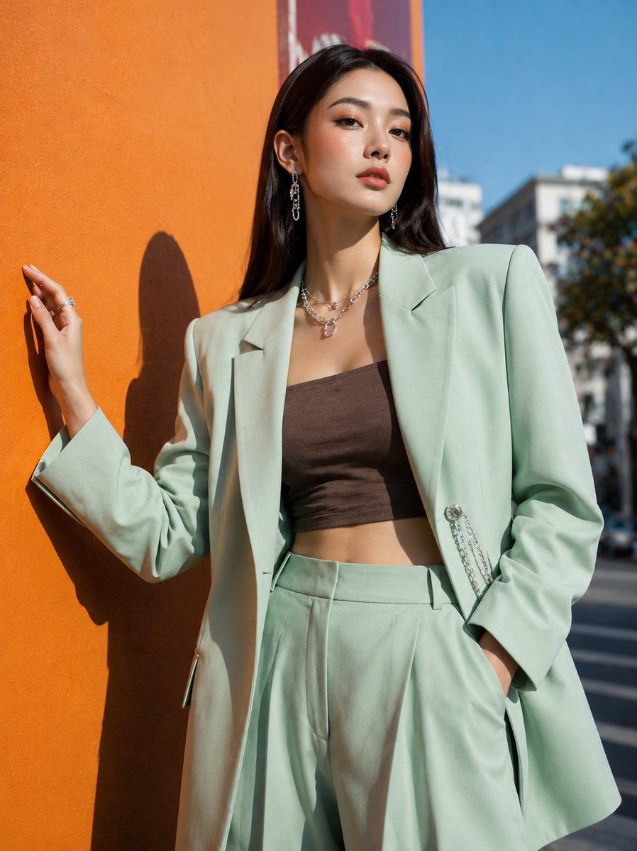 Using the provided reference image, create an ultra-realistic Korean s