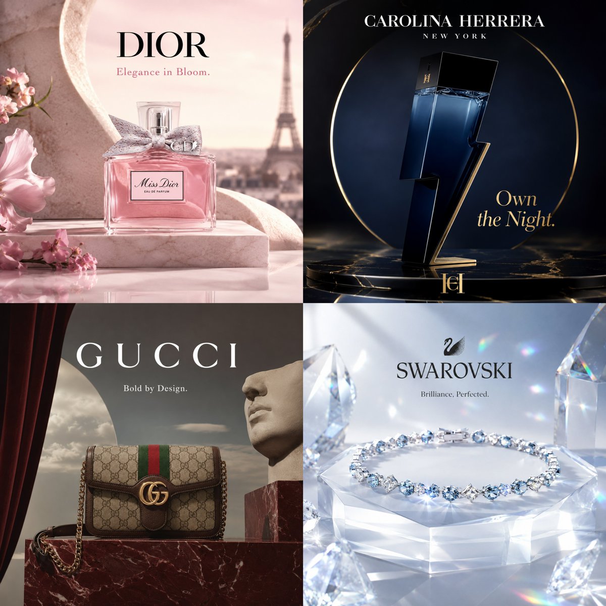 Create a premium 1:1 product ad for [Brand Name] featuring [Product Na