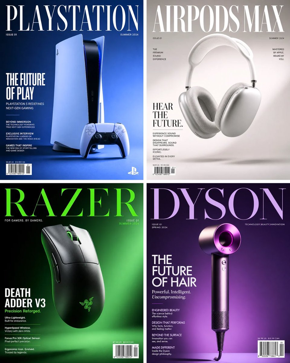 A world-class luxury magazine cover, 4:5 ratio, featuring [BRAND/PRODU