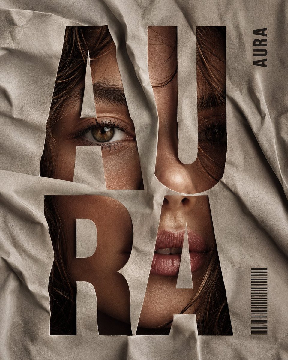 Vertical editorial poster portrait of [CHARACTER] with [HAIR], face ti