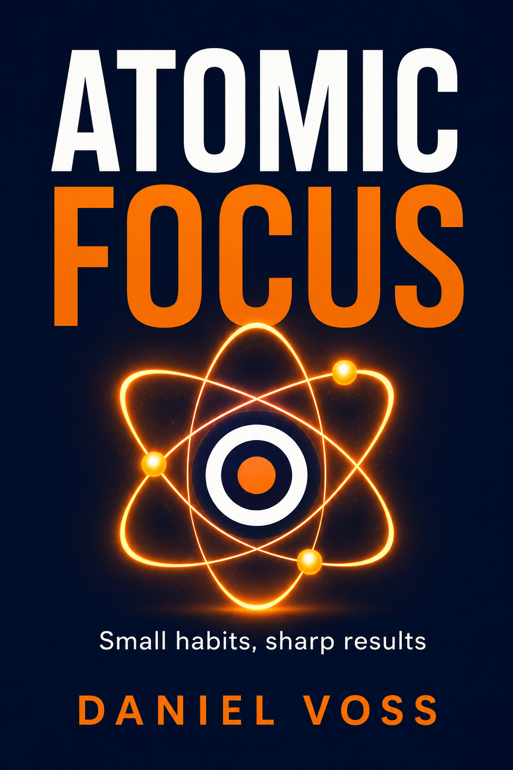 Book Cover Creator Pros — Selfhelp Atomic Focus