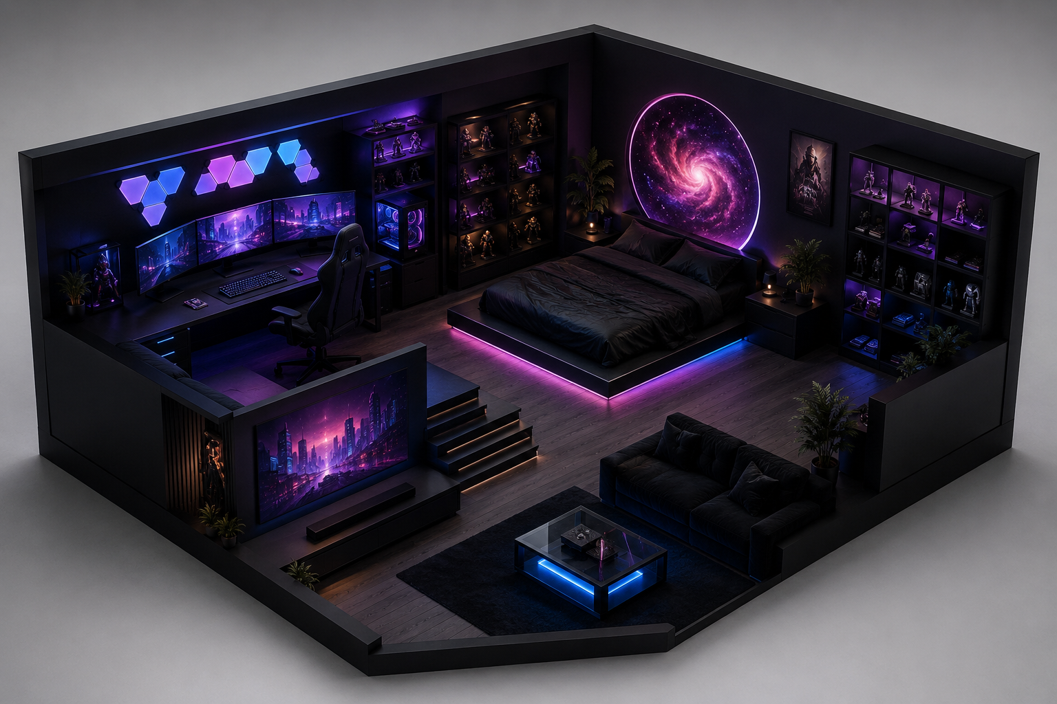 3d-isometric-luxury-room-diorama-renders-2