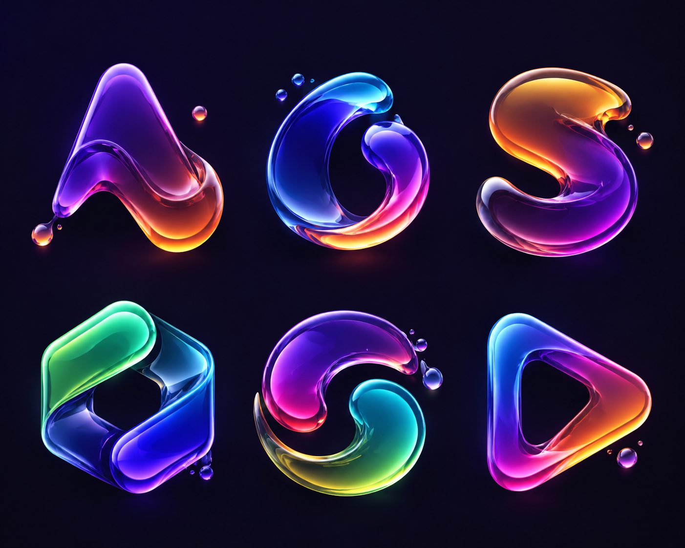 3d-render-liquid-logos-7