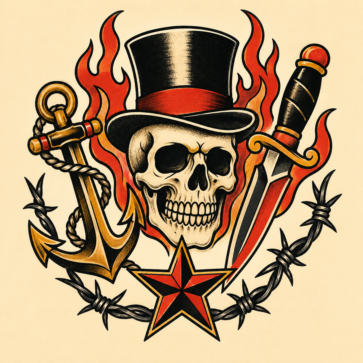 American Tattoo Chatgpt Imgs