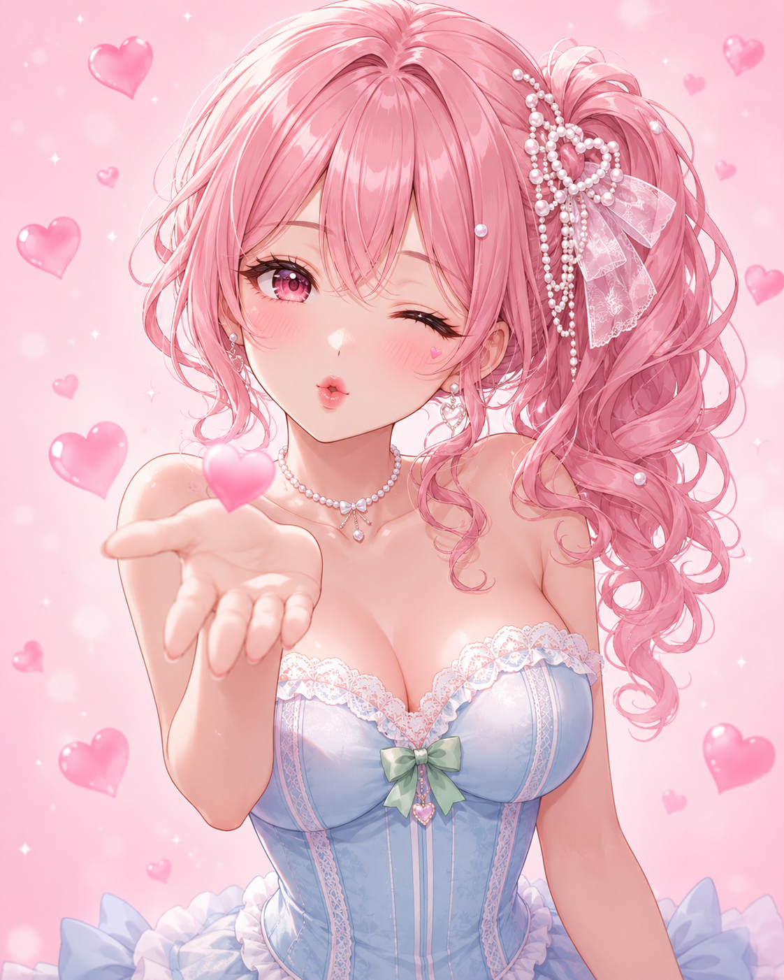Kawaii Anime Girl Portraits