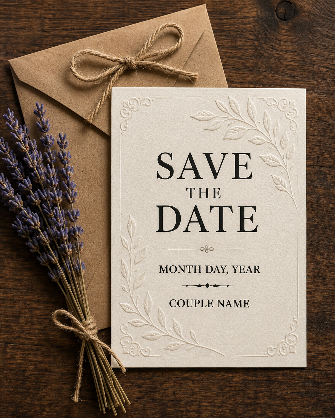Any Event Invitation Card Aesthetics