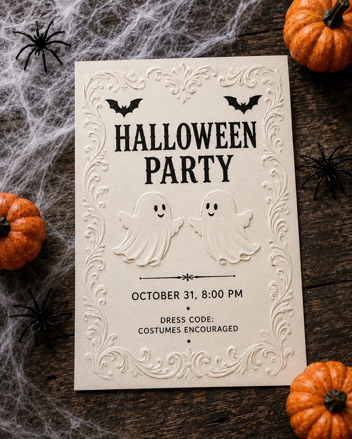Any Event Invitation Card Aesthetics