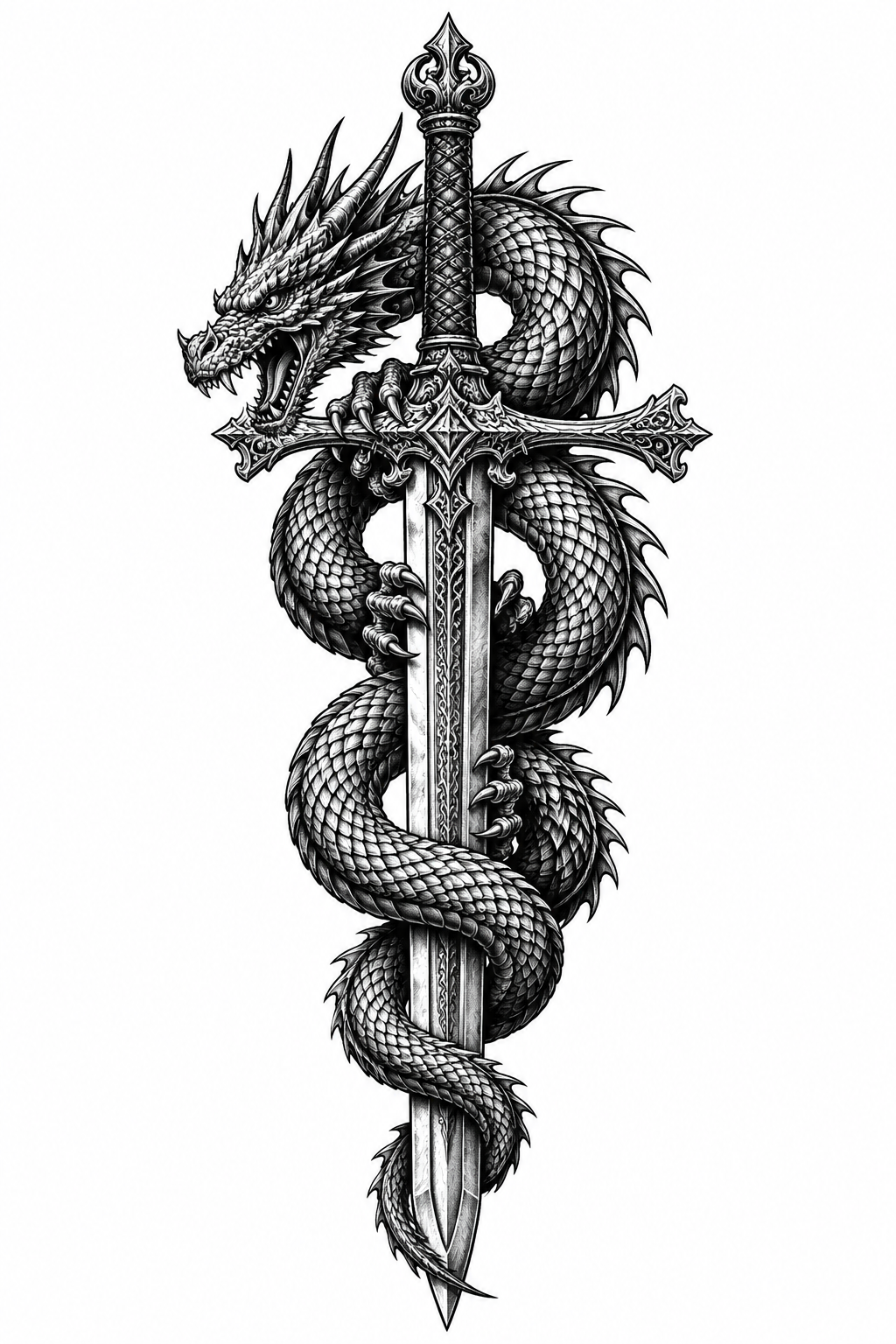 Blackwork Tattoo Designs