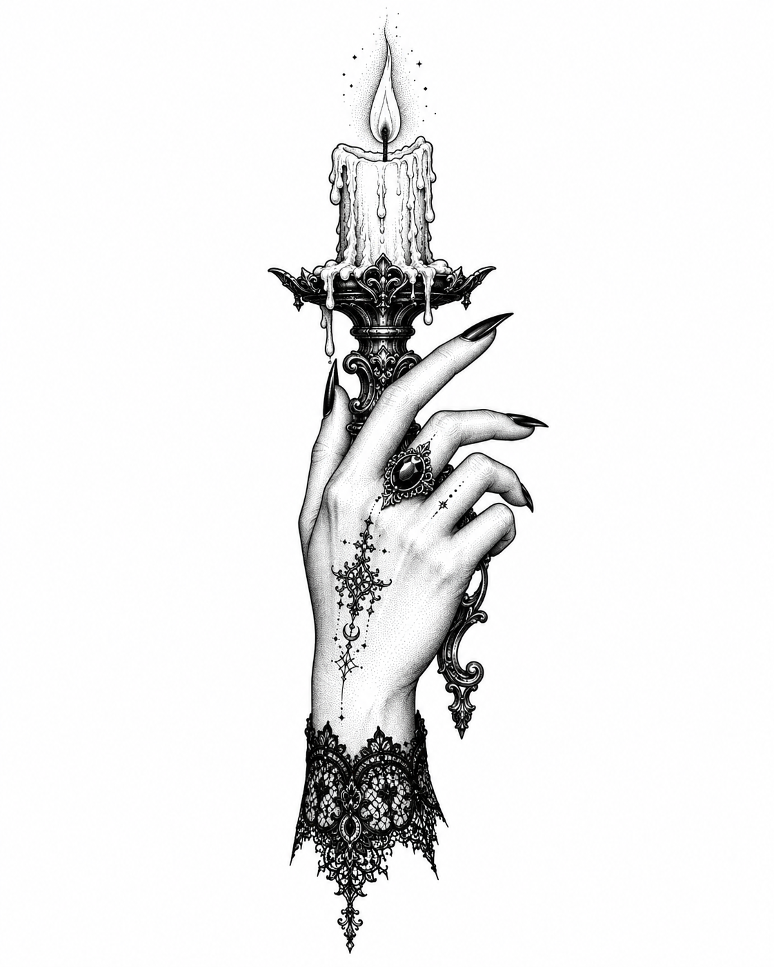 Blackwork Tattoo Designs