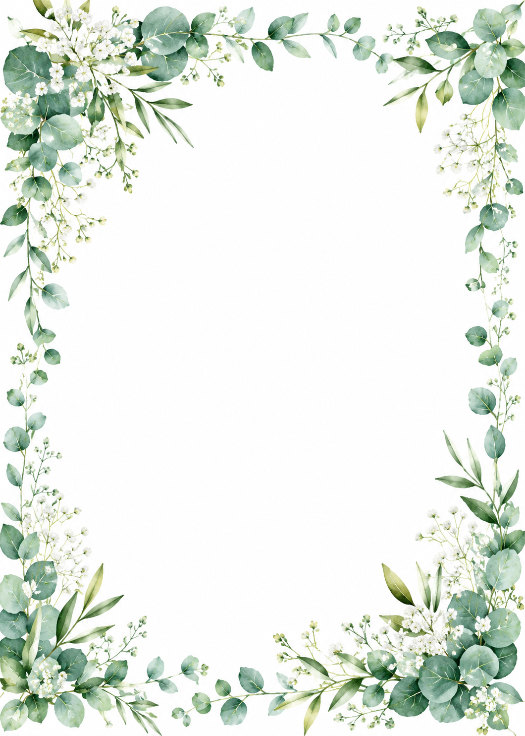 Blank Wedding Stationery Templates