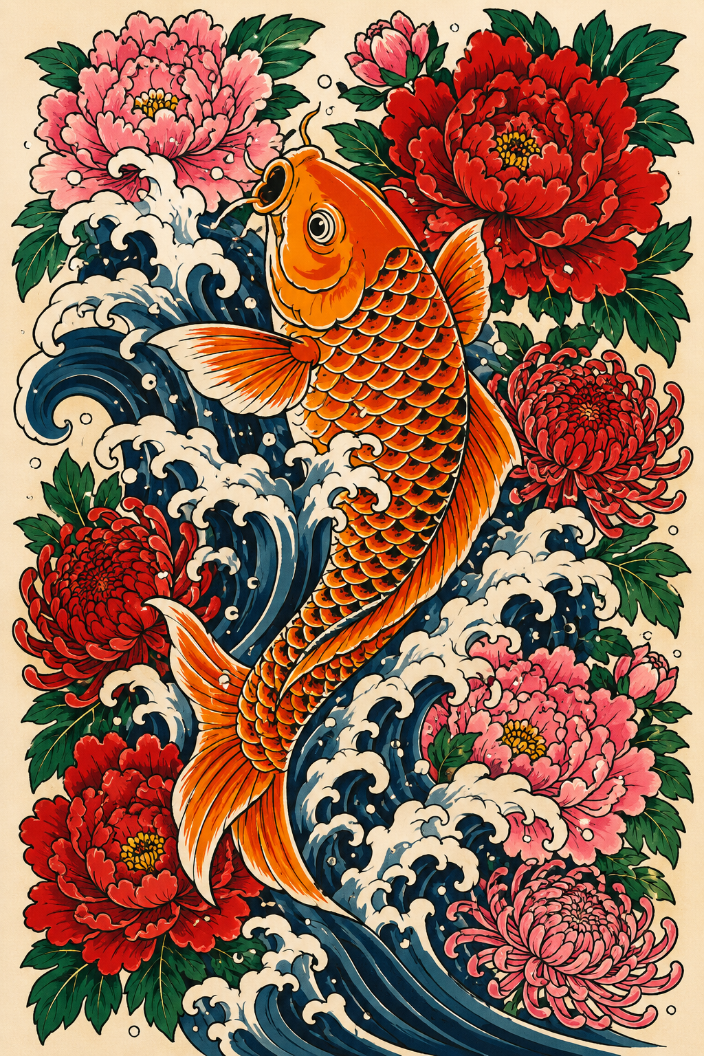 Bold Japanese Traditional Tattoo Designs
