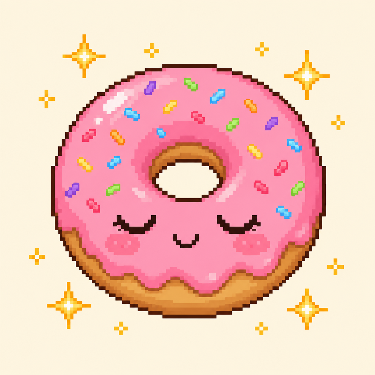 Charming Pixel Art Characters
