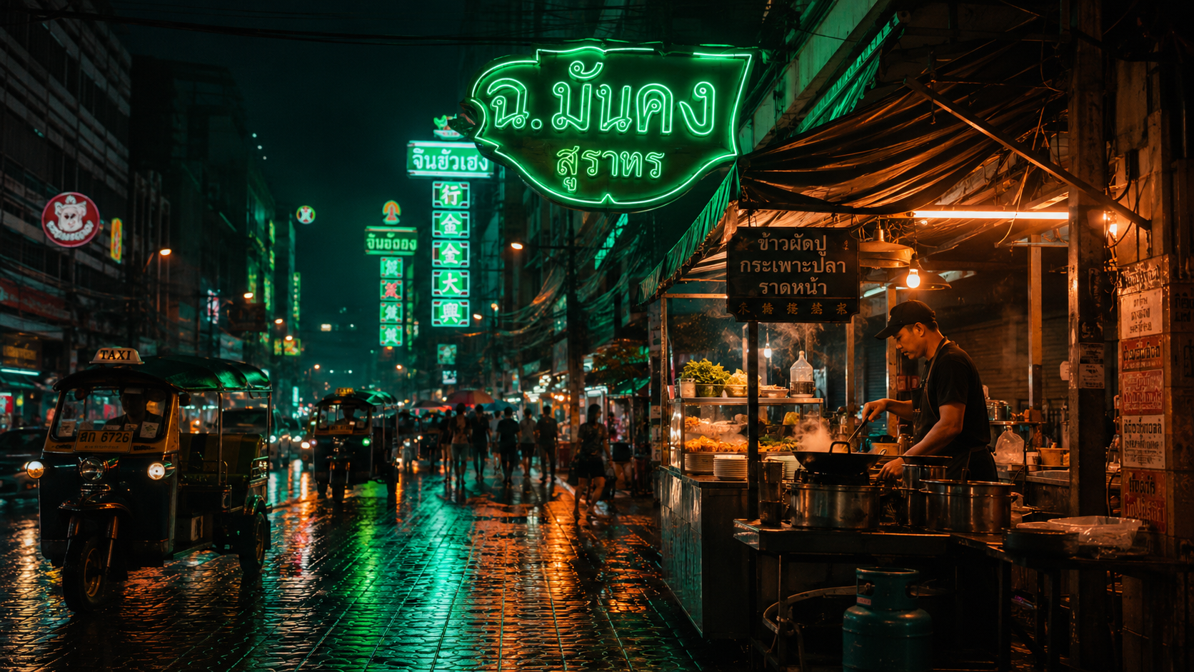 Cinematic Wide Street Photography