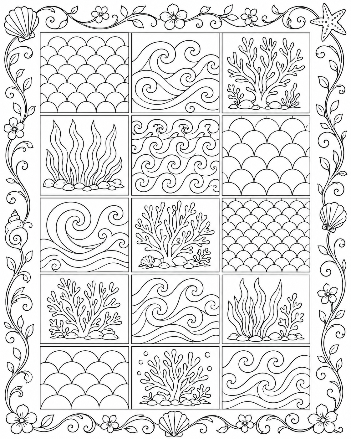 Color Quilt Inspired Geometric Patterns