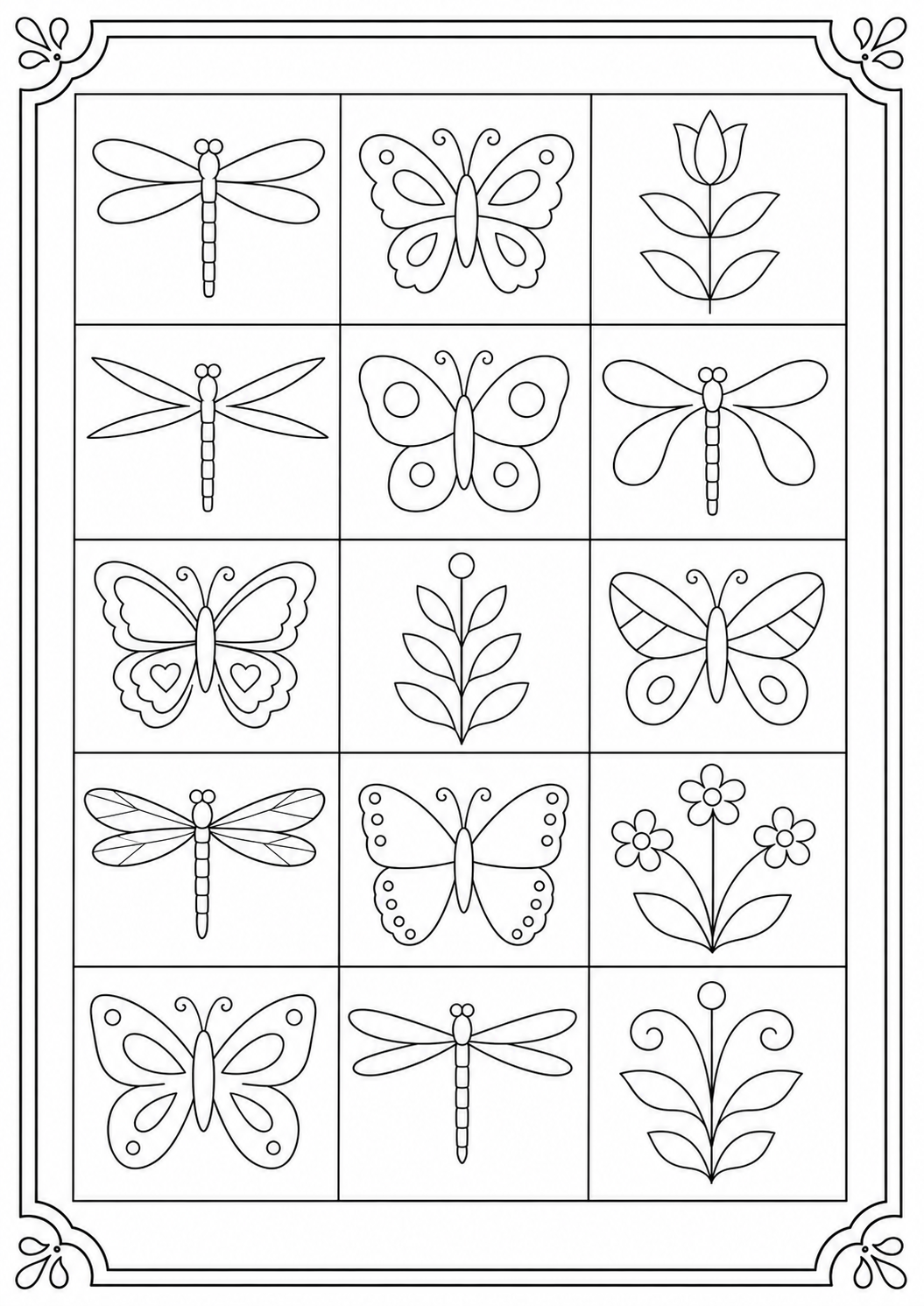 Color Quilt Inspired Geometric Patterns