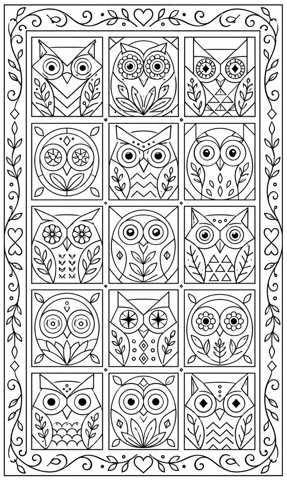 Color Quilt Inspired Geometric Patterns