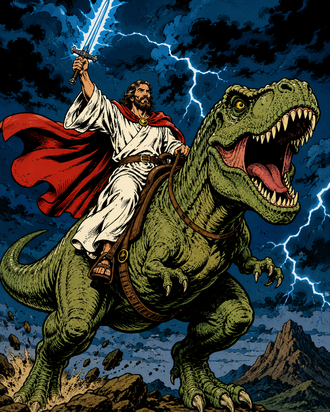 Comic Book Style Illustrations