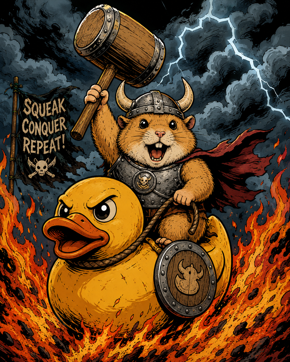 Comic Book Style Illustrations