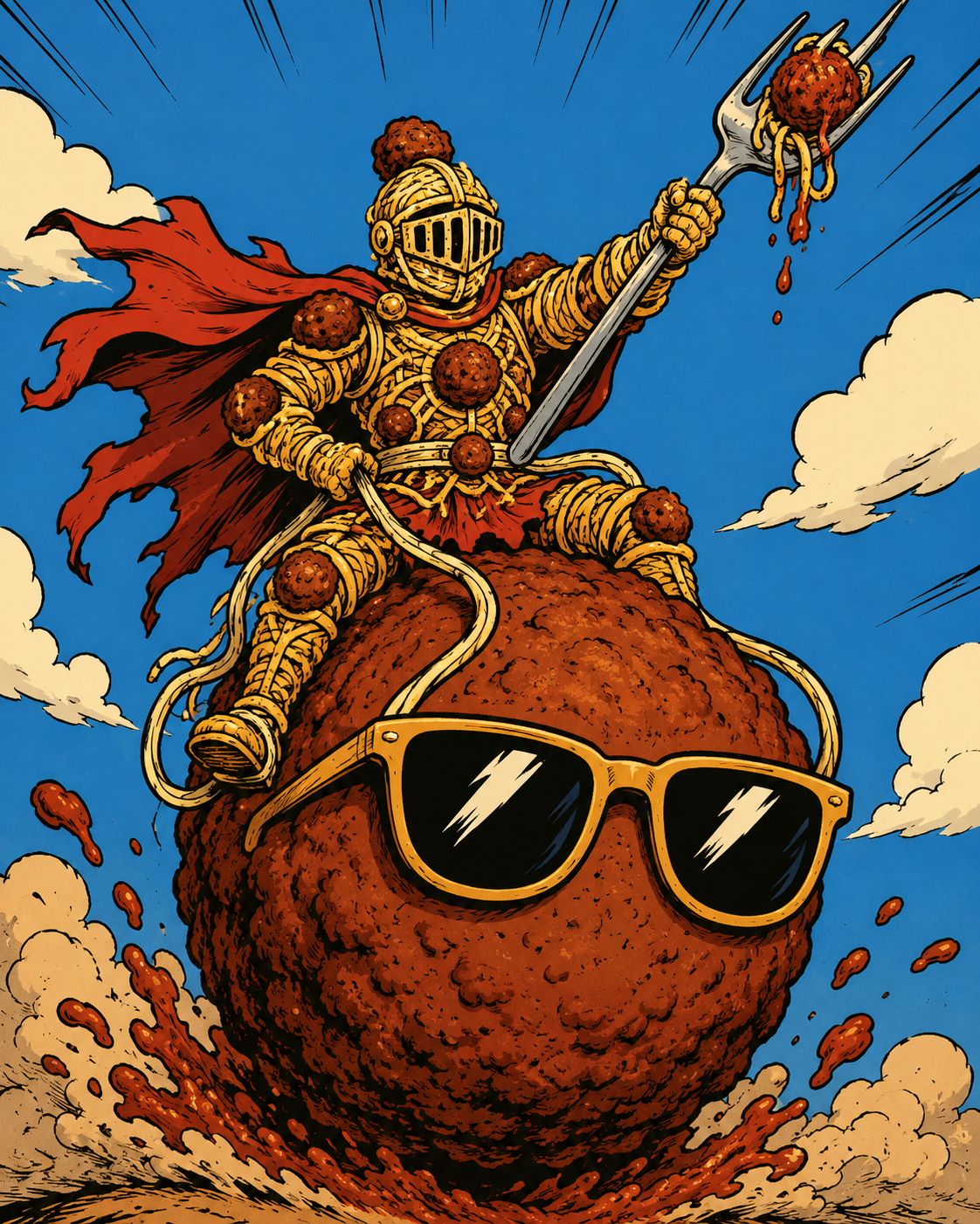Comic Book Style Illustrations