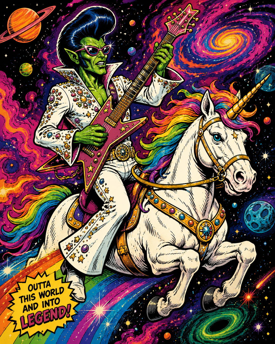 Comic Book Style Illustrations