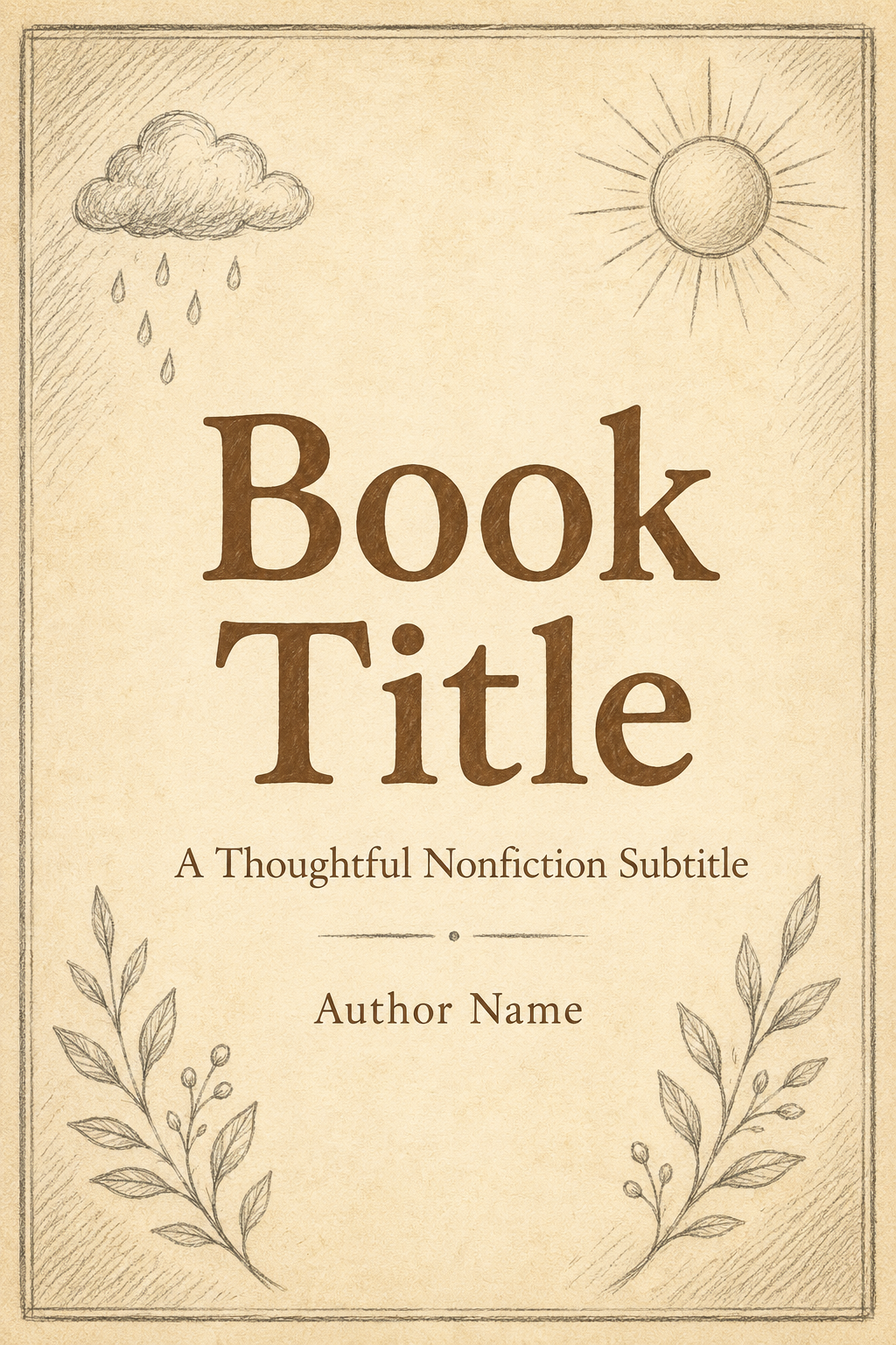 Cozy Hand Drawn Book Cover Creators