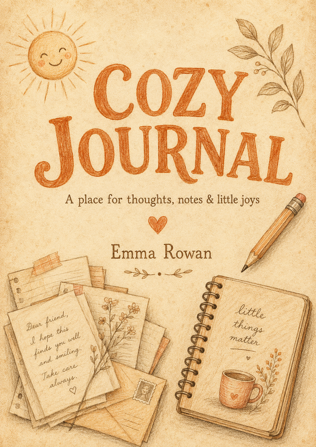 Cozy Hand Drawn Book Cover Creators