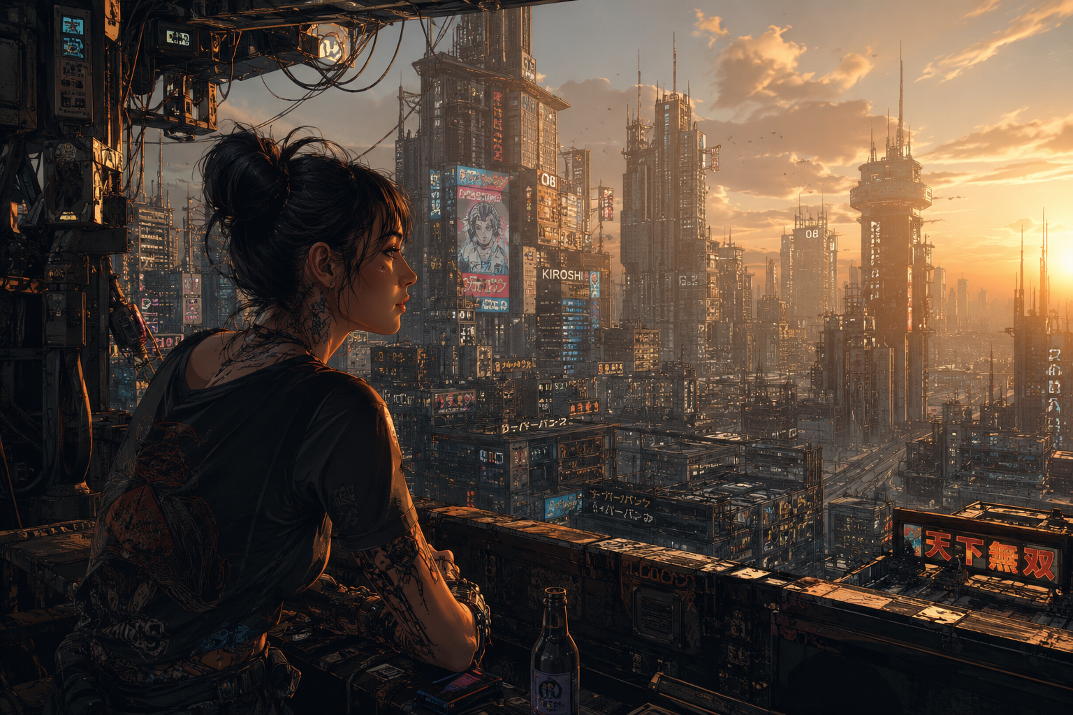 cyberpunk-line-art-illustrations-2-6