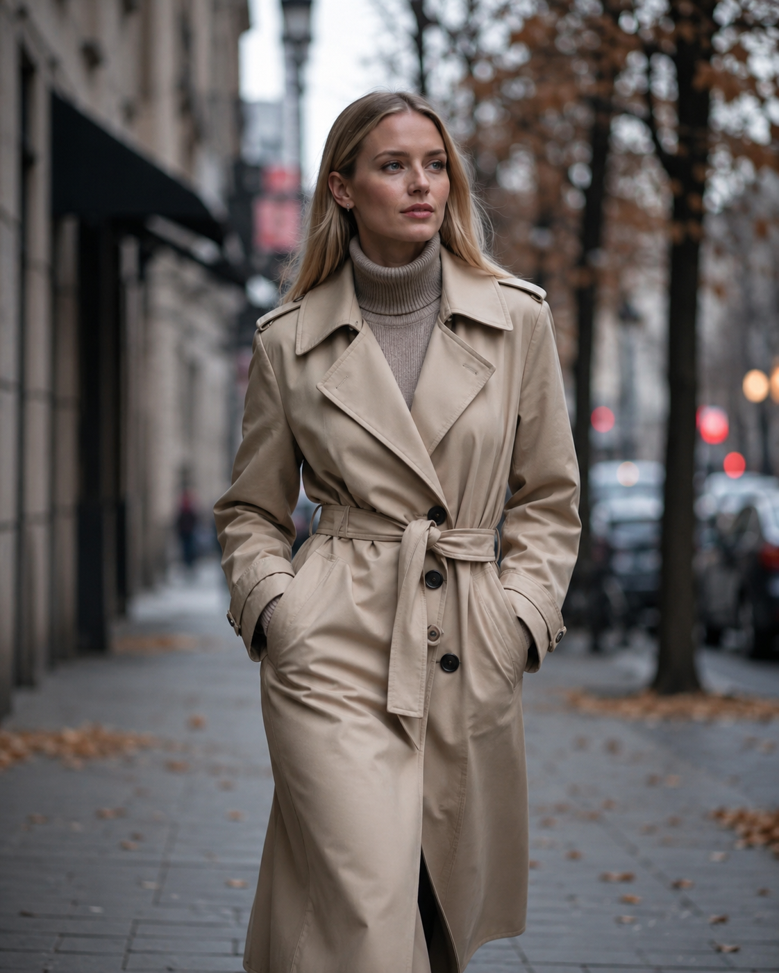 Realistic Female Model Generator — Urban Street
