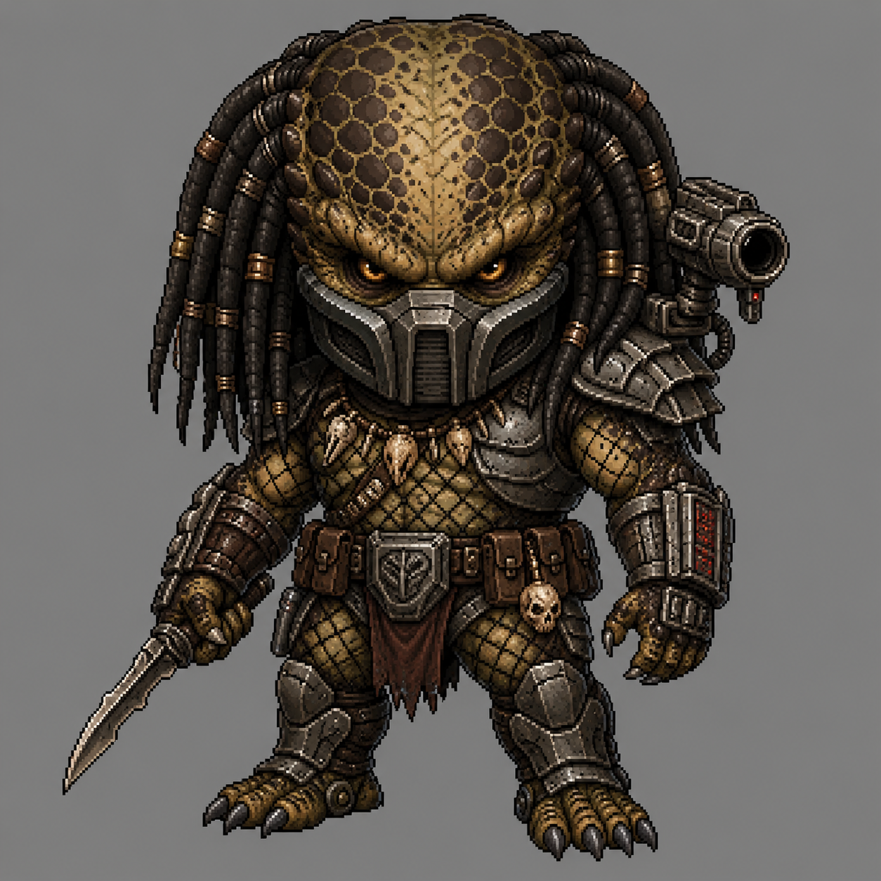 Detailed Pixel Art Illustrations