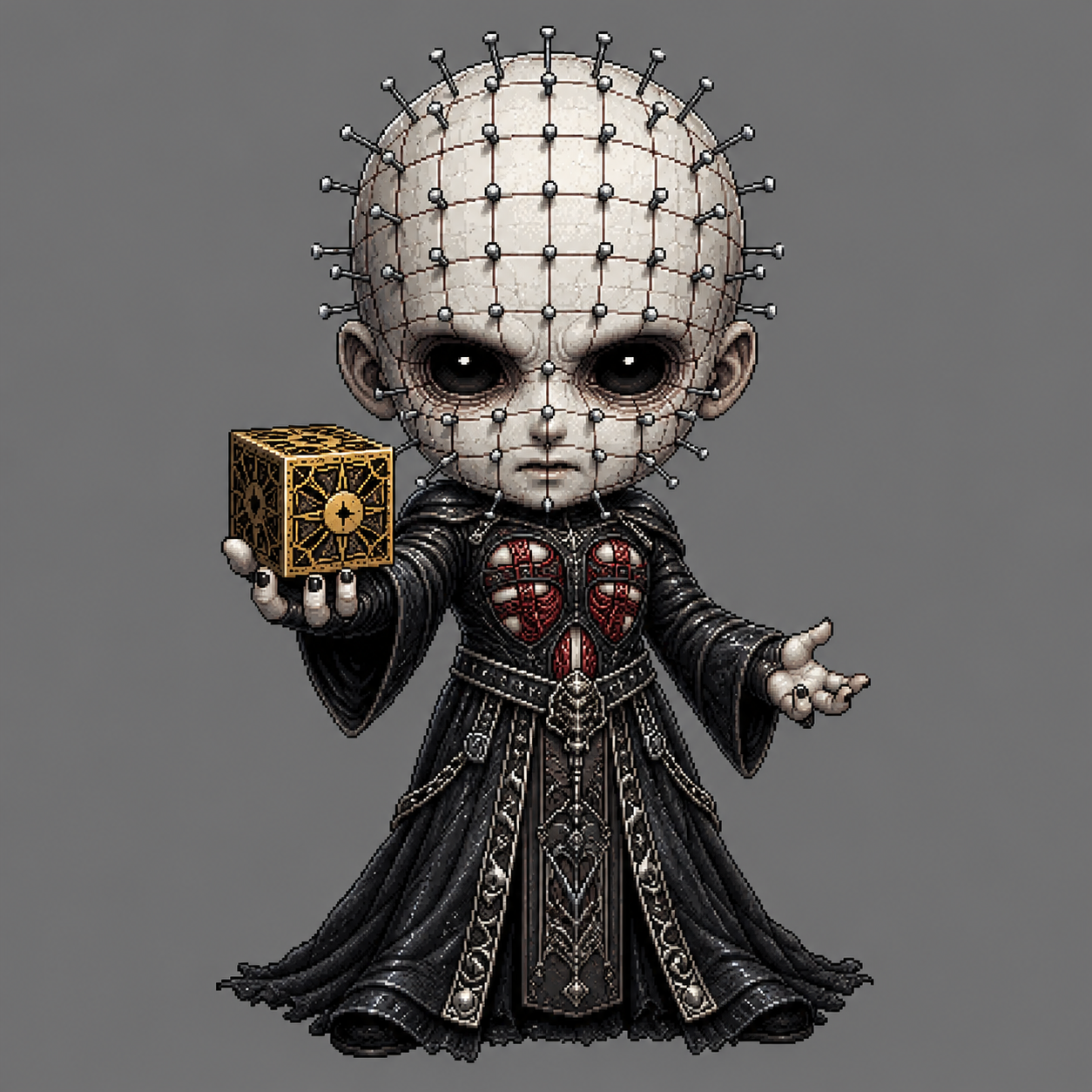 Detailed Pixel Art Illustrations