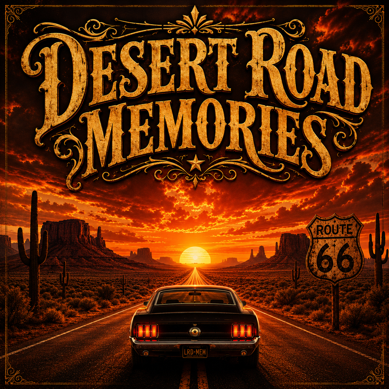 Digital Painting Album Cover Generator