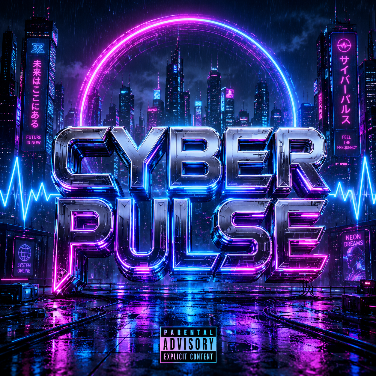 Digital Painting Album Cover Generator