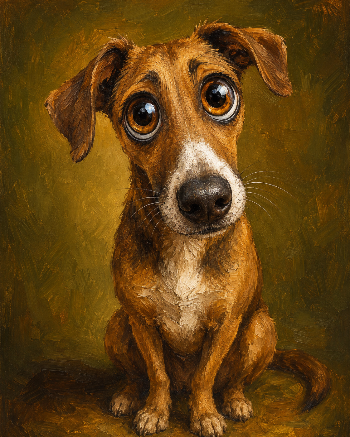 Expressive Painterly Caricature Art