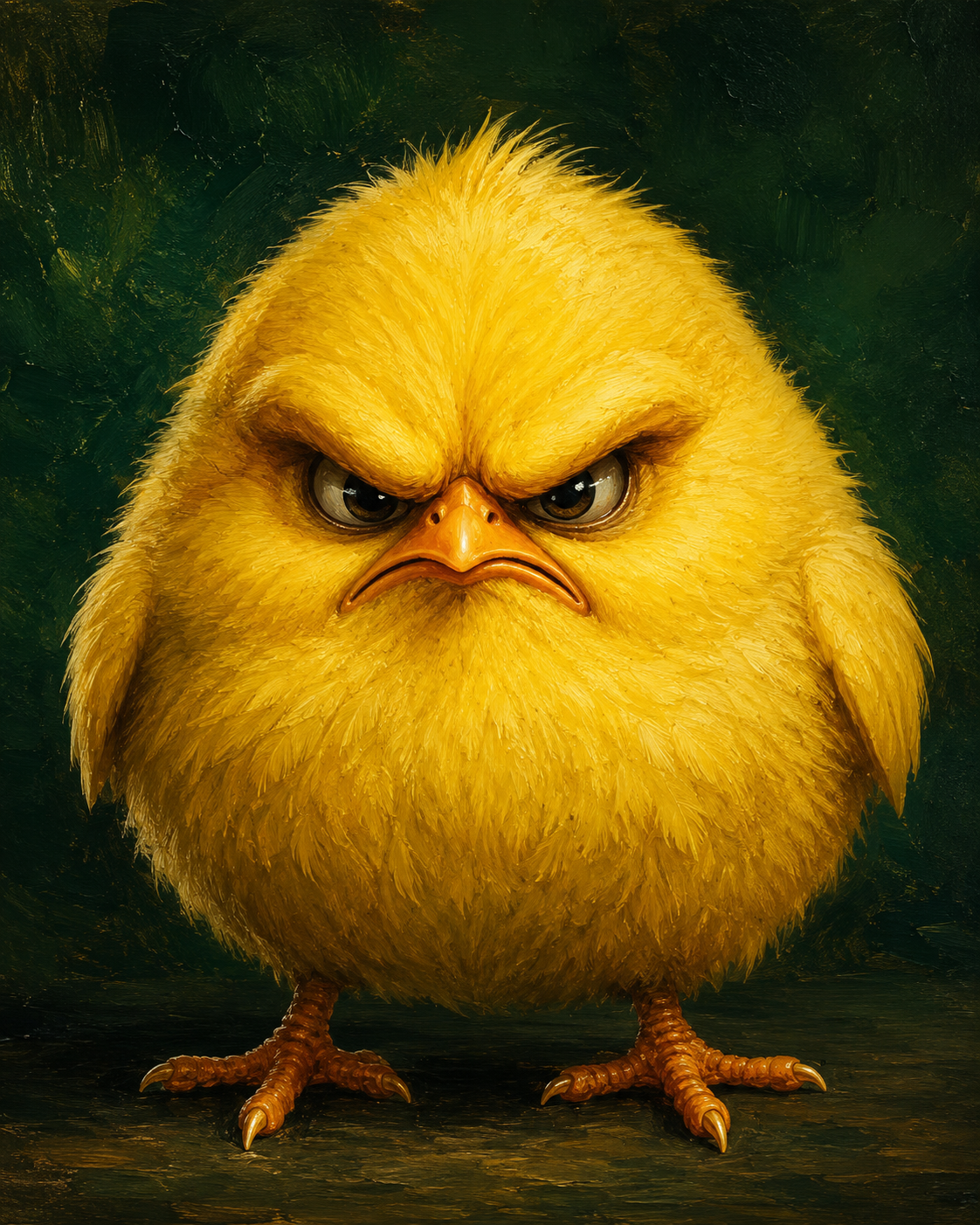 Expressive Painterly Caricature Art