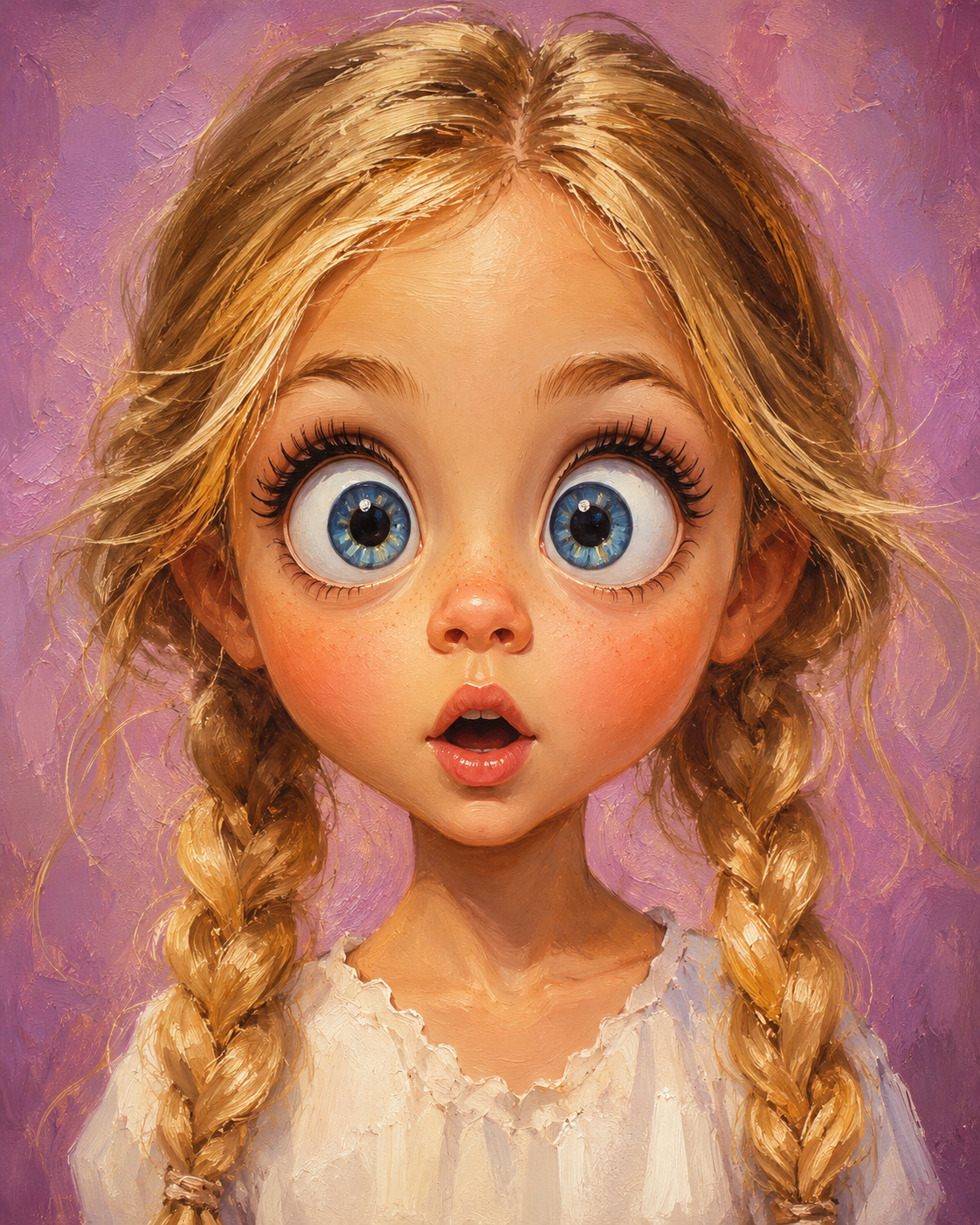 Expressive Painterly Caricature Art