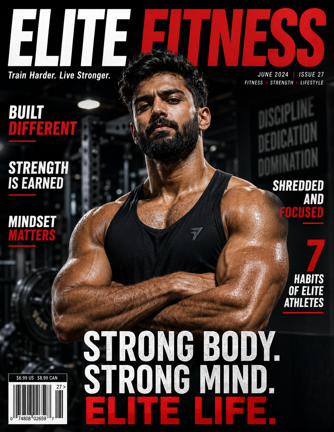 Fitness Magazine Cover Pros