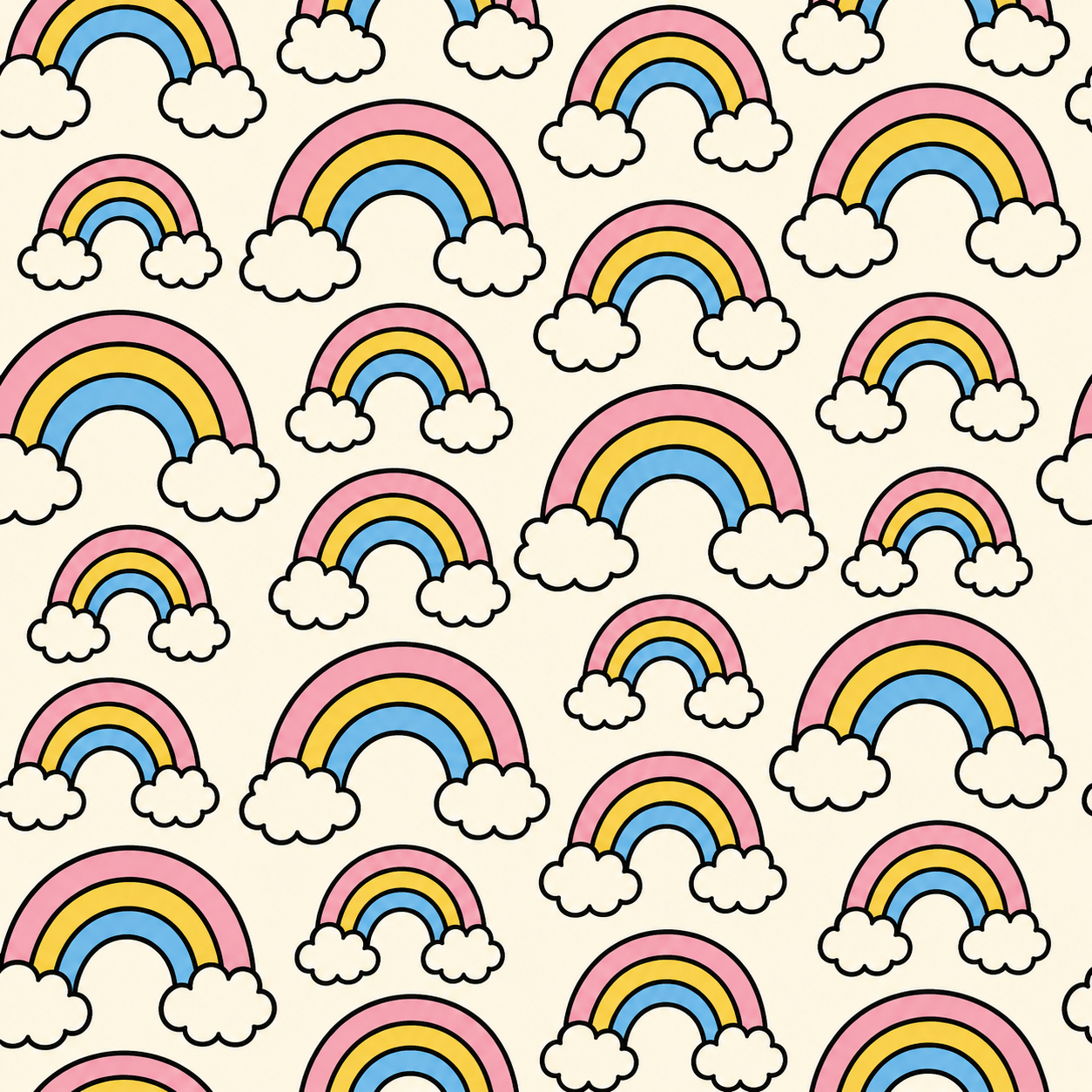 Graphic Repeating Fabric Patterns
